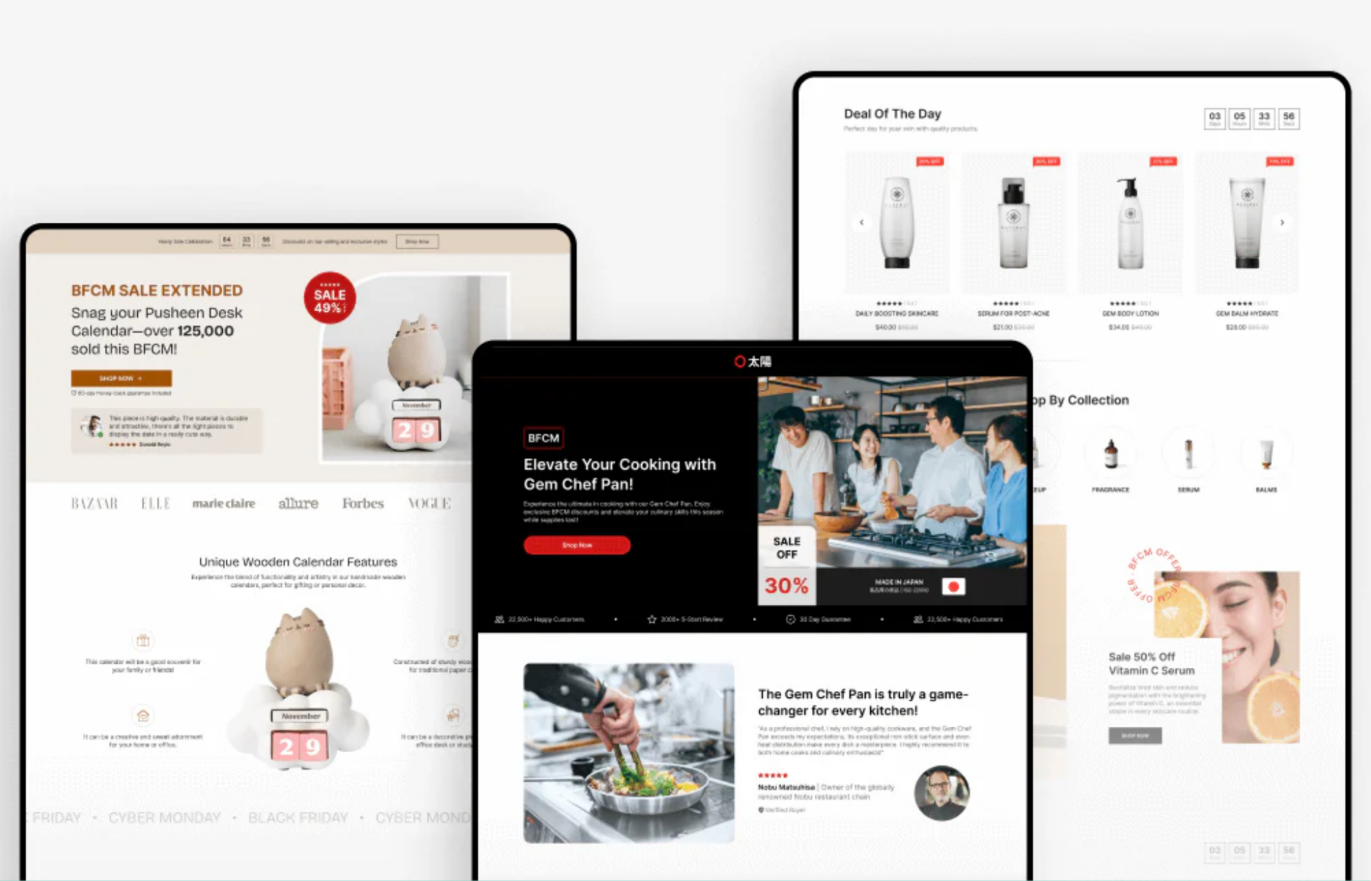 BFCM landing page